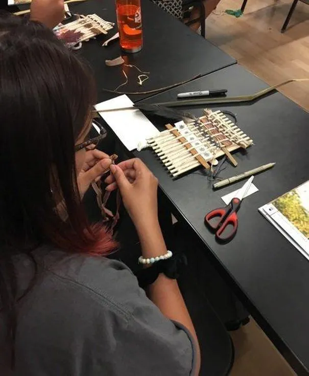 Traditional Indigenous arts and crafts are part of Mohawk College's Pathfinder Indigenous Youth Program.